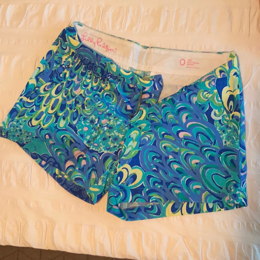 EUC Lilly Pulitzer Callahan shorts